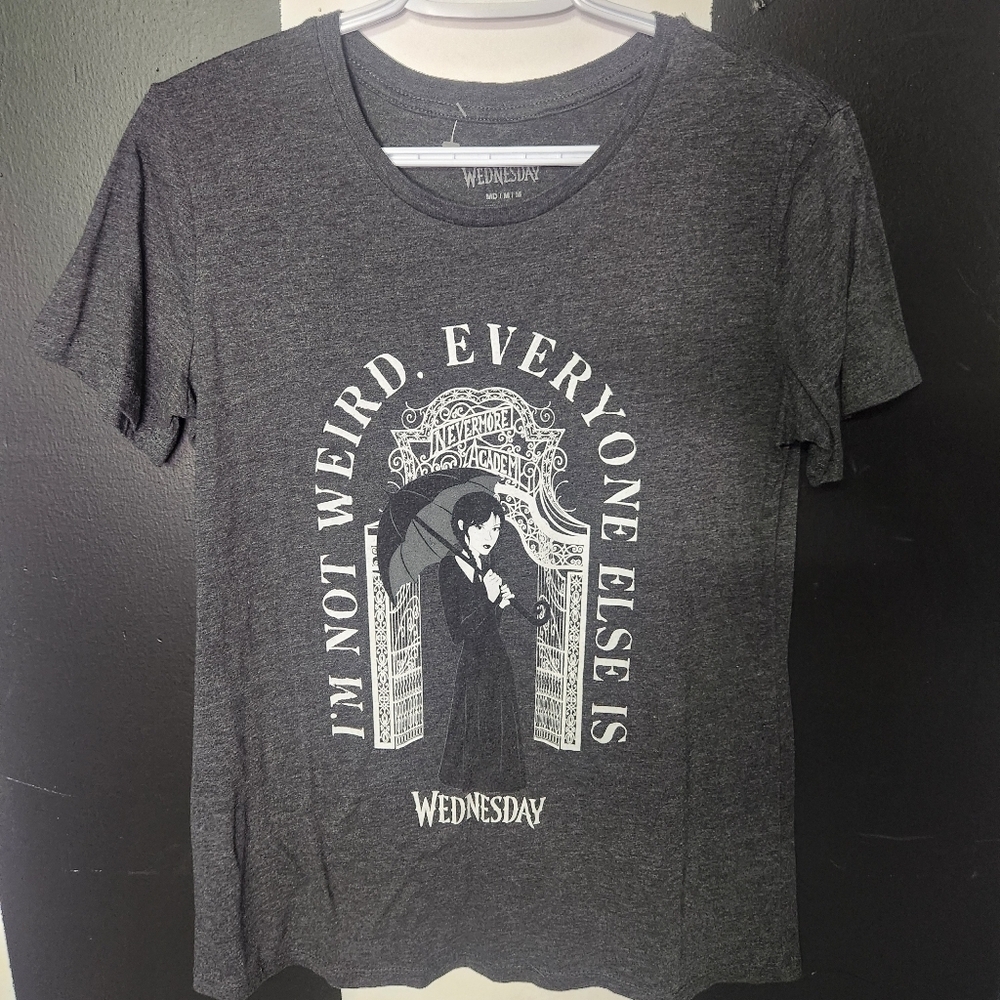 Wednesday Addams Family Graphic T-Shirt